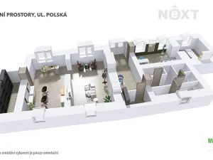 Pronájem obchodního prostoru, Šumperk, Polská, 75 m2