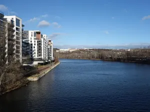 Pronájem bytu 1+kk, Praha - Holešovice, Jankovcova, 43 m2