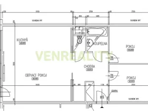 Pronájem bytu 3+kk, Praha - Michle, Ohradní, 77 m2