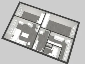 Pronájem bytu 3+1, Náchod - Staré Město nad Metují, Bílkova, 57 m2