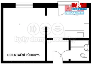 Pronájem bytu 1+1, Ostrava - Zábřeh, Čujkovova, 29 m2