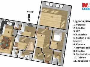 Prodej rodinného domu, Mirotice - Radobytce, 166 m2