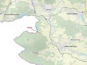 Dražba pozemku, Mikulášovice, 77 m2