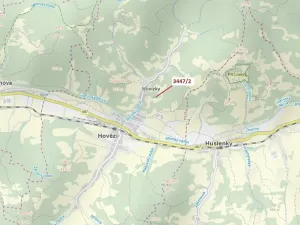 Dražba lesa, Hovězí, 550 m2