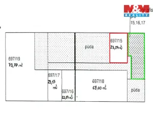 Prodej bytu 1+kk, Karlovy Vary - Rybáře, Majakovského, 24 m2