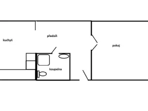 Pronájem bytu 1+1, Teplice, Jankovcova, 48 m2