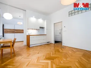 Prodej bytu 2+kk, Praha - Bubeneč, M. J. Lermontova, 43 m2