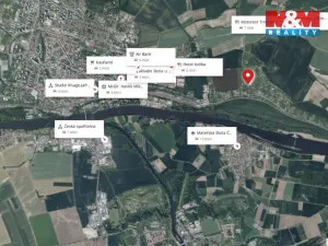 Prodej zahrady, Litoměřice, 964 m2