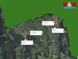 Prodej zahrady, Královec, 1245 m2