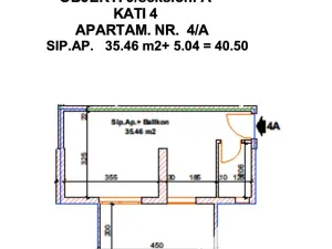 Prodej bytu 1+kk, Drač, Albánie, 40 m2