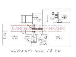 Pronájem bytu 2+kk, Hluk, Ostrožská, 78 m2