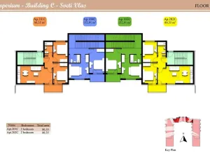 Prodej bytu 3+kk, Sveti Vlas, Bulharsko, 124 m2