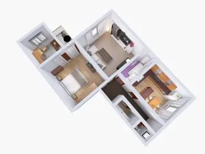 Prodej bytu 3+1, České Budějovice, Pekárenská, 71 m2