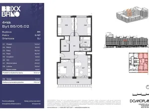 Prodej bytu 4+kk, Brno, Jihlavská, 102 m2