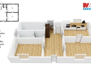 Prodej rodinného domu, Kunratice u Cvikova, 190 m2