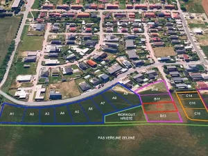 Prodej pozemku pro bydlení, Hrušovany u Brna, Pod Střediskem, 875 m2