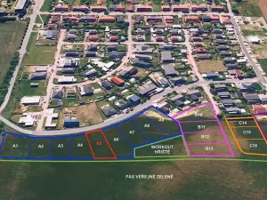 Prodej pozemku pro bydlení, Hrušovany u Brna, Pod Střediskem, 896 m2