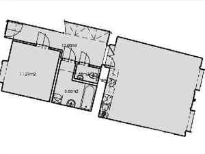 Pronájem kanceláře, Praha - Smíchov, Štefánikova, 63 m2
