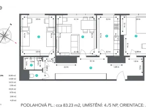 Prodej bytu 3+1, Kladno - Kročehlavy, Vrchlického, 78 m2