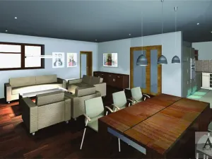 Prodej atypického bytu, Luhačovice, Bílá čtvrť, 120 m2