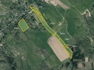 Prodej louky, Staré Křečany, 56275 m2