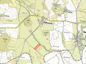 Prodej pole, Želkovice, 21043 m2