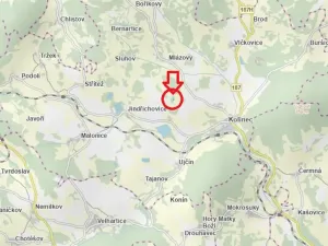 Prodej lesa, Kolinec, 1837 m2