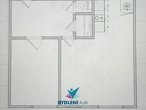 Pronájem bytu 2+kk, Teplice, Arbesova, 47 m2