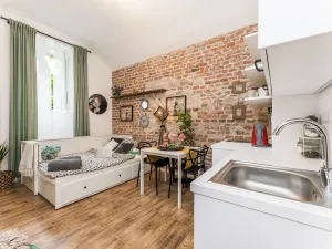 Prodej bytu 1+kk, Praha - Holešovice, Dukelských hrdinů, 22 m2