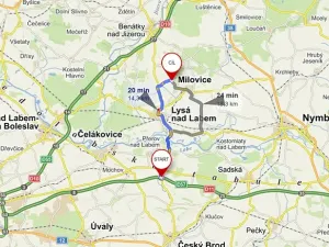 Pronájem komerčního pozemku, Milovice, Topolová, 21200 m2