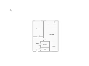 Pronájem bytu 2+kk, Praha - Kobylisy, Rajmonova, 55 m2