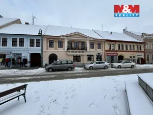 Pronájem bytu 1+1, Blatná, náměstí Míru, 55 m2