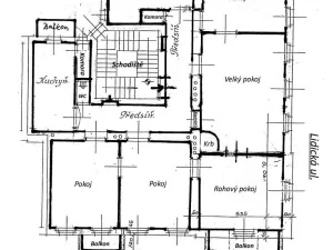 Pronájem bytu 5+1, Praha - Smíchov, Lidická, 205 m2