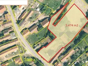 Prodej pozemku pro bydlení, Slatina, 5474 m2