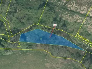 Dražba pozemku, Psárov, 953 m2