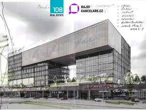 Pronájem kanceláře, Brno, Škrobárenská, 3572 m2
