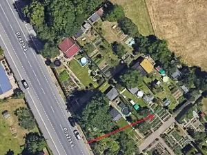 Prodej zahrady, Chomutov, Pražská, 283 m2