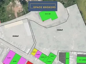 Pronájem komerčního pozemku, Pardubice, 3098 m2