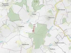 Dražba lesa, Hradčany-Kobeřice, 975 m2