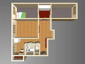 Pronájem pokoje, Praha - Vršovice, Norská, 10 m2