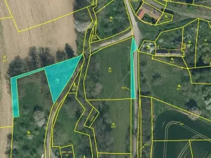 Dražba pozemku, Mladá Vožice, 2401 m2