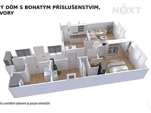 Prodej rodinného domu, Náměšť na Hané, Nové Dvory, 70 m2