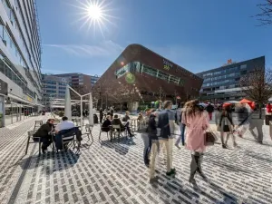 Pronájem kanceláře, Praha - Michle, Za Brumlovkou, 2030 m2