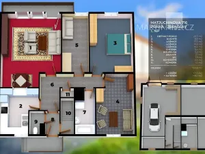 Prodej rodinného domu, Praha - Zbraslav, Matjuchinova, 102 m2