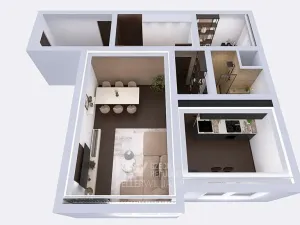 Prodej bytu 2+1, Praha - Troja, Olštýnská, 48 m2