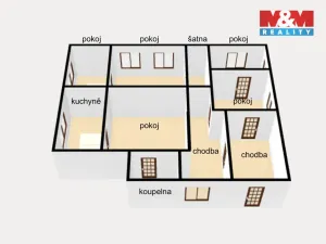 Prodej rodinného domu, Slatina nad Úpou, 105 m2