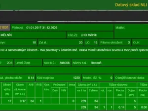 Prodej lesa, Mělnické Vtelno, 4059 m2