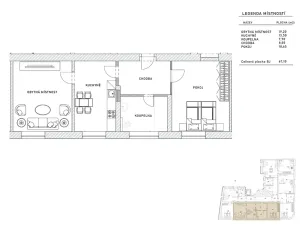Pronájem bytu 2+1, Děčín, Plzeňská, 67 m2