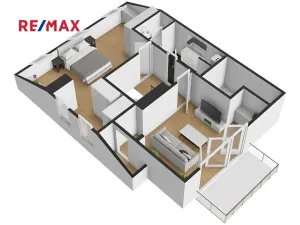 Prodej bytu 3+kk, Praha - Holešovice, Dobrovského, 107 m2