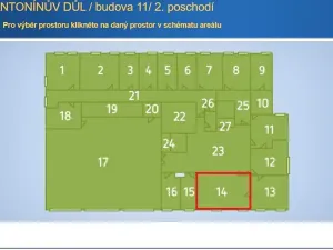 Pronájem kanceláře, Jihlava, 46 m2